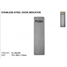 CRESTON FL-394SS STAINLESS STEEL DOOR INDICATOR